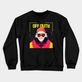 Off Duty Santa Crewneck Sweatshirt